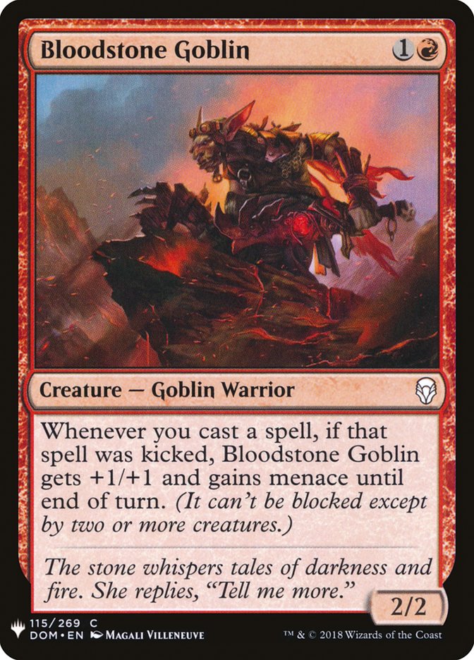 Bloodstone Goblin [Mystery Booster] | Devastation Store