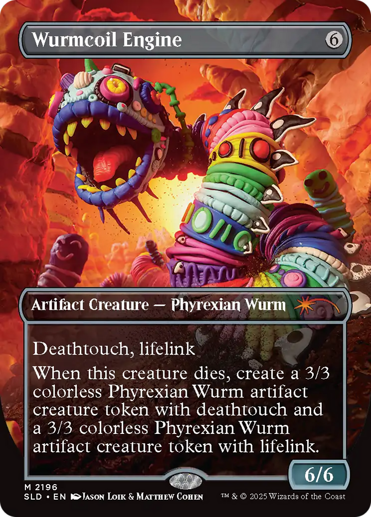 Wurmcoil Engine (2196) (Rainbow Foil) [Secret Lair Drop Series] | Devastation Store