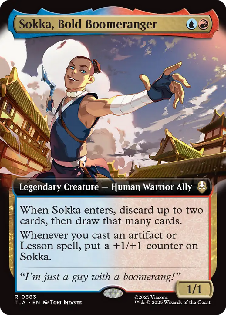 Sokka, Bold Boomeranger (Extended Art) [Avatar: The Last Airbender] | Devastation Store