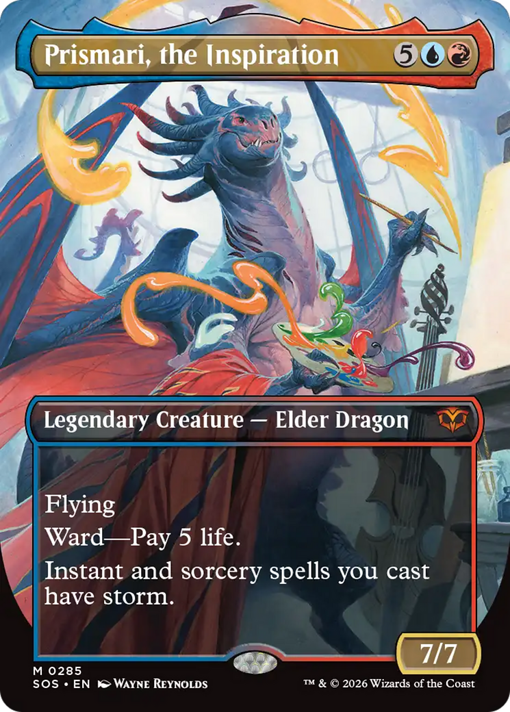Prismari, the Inspiration (Borderless) [Secrets of Strixhaven] | Devastation Store