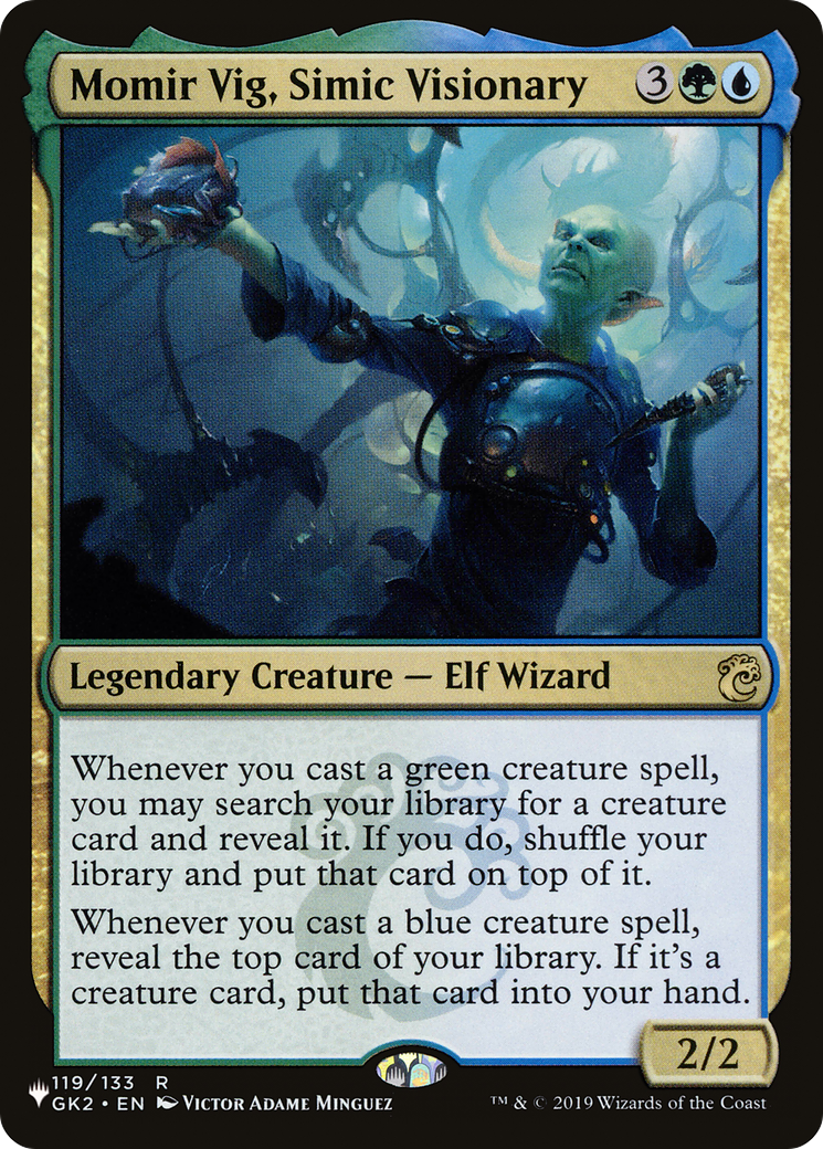 Momir Vig, Simic Visionary [The List Reprints] | Devastation Store