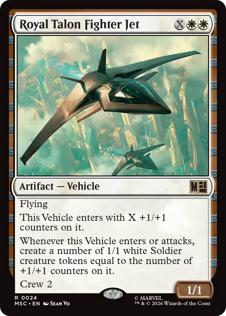 Royal Talon Fighter Jet (Surge Foil) [Marvel Super Heroes Commander] | Devastation Store