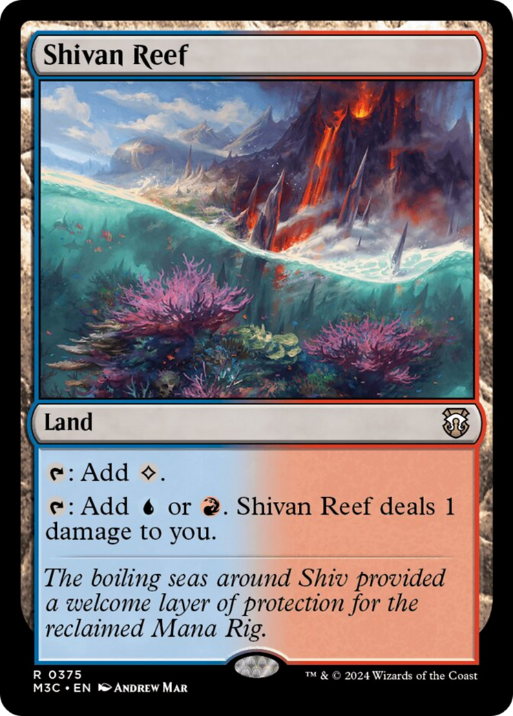 Shivan Reef [Modern Horizons 3 Commander] | Devastation Store