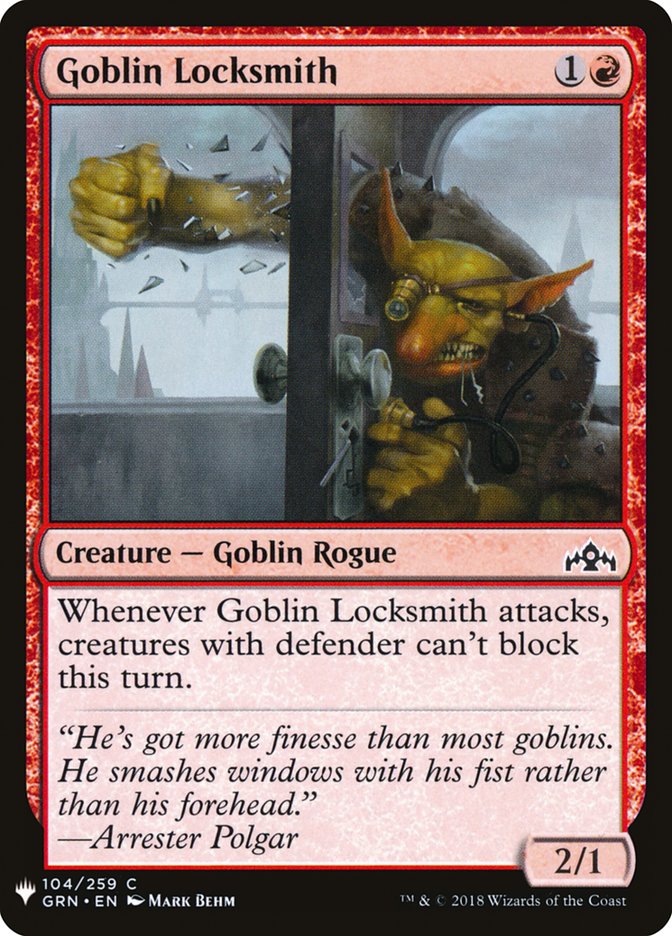 Goblin Locksmith [Mystery Booster] | Devastation Store