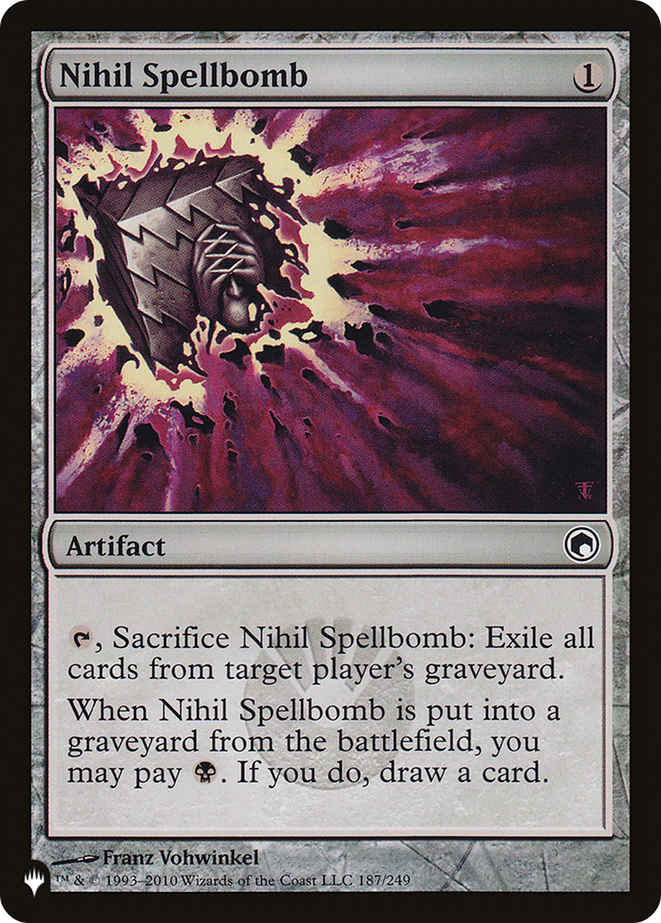 Nihil Spellbomb [The List] | Devastation Store