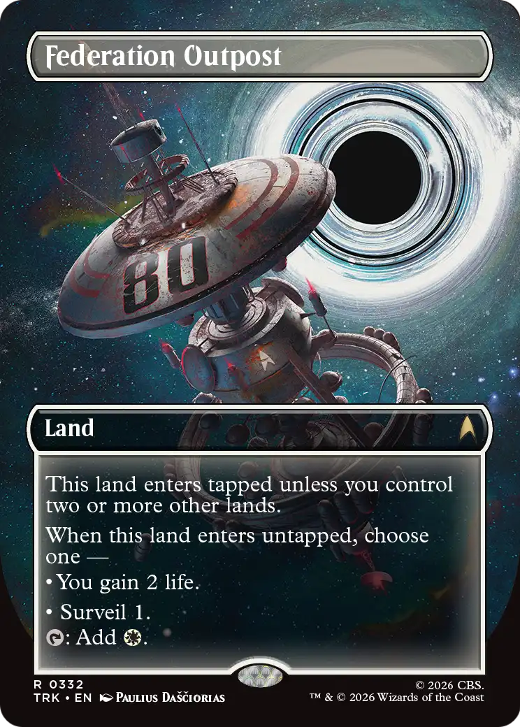 Federation Outpost (Borderless) [Star Trek] | Devastation Store