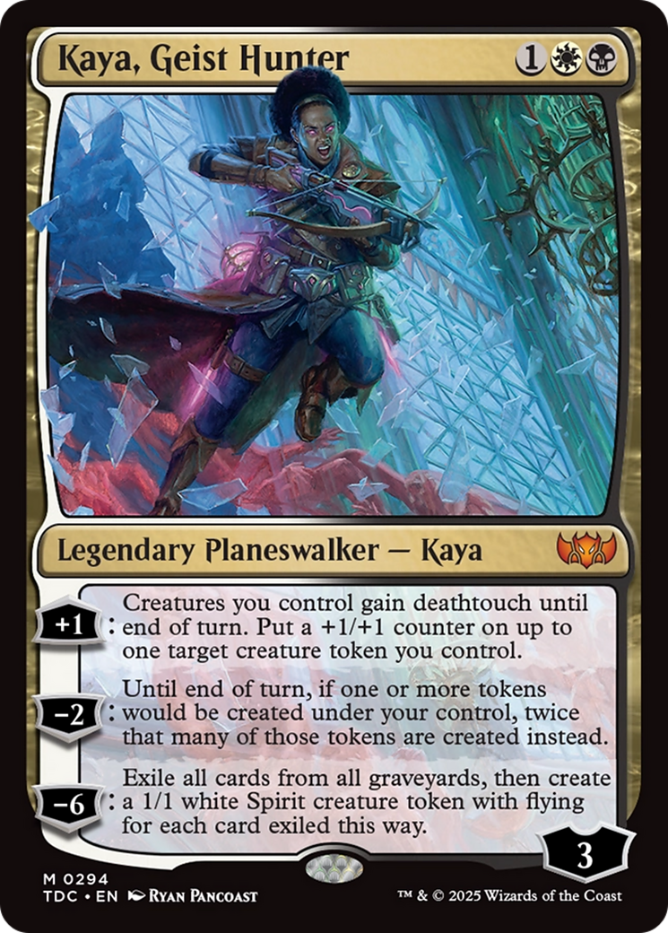Kaya, Geist Hunter [Tarkir: Dragonstorm Commander] | Devastation Store