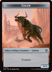Golem (0014) // Golem (0015) Double-Sided Token [Aetherdrift Tokens] | Devastation Store