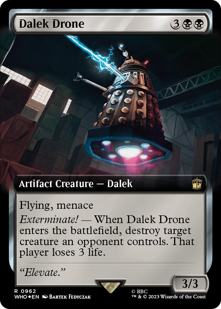 Dalek Drone (Extended Art) (Surge Foil) [Doctor Who] | Devastation Store