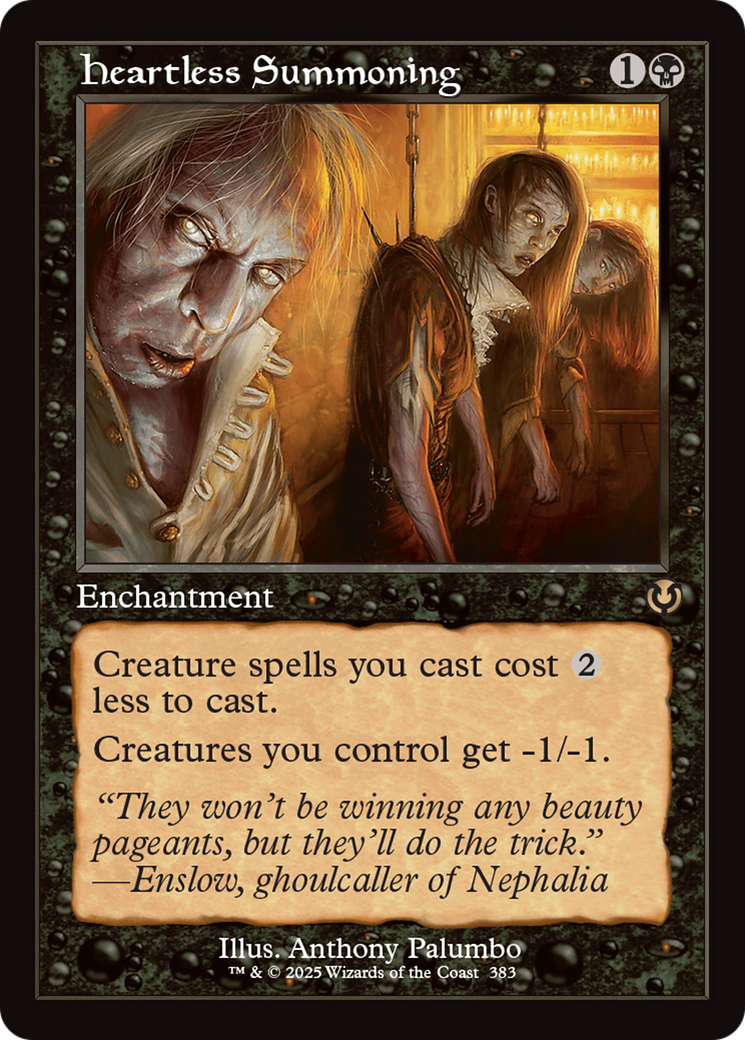 Heartless Summoning (Retro Frame) [Innistrad Remastered] | Devastation Store