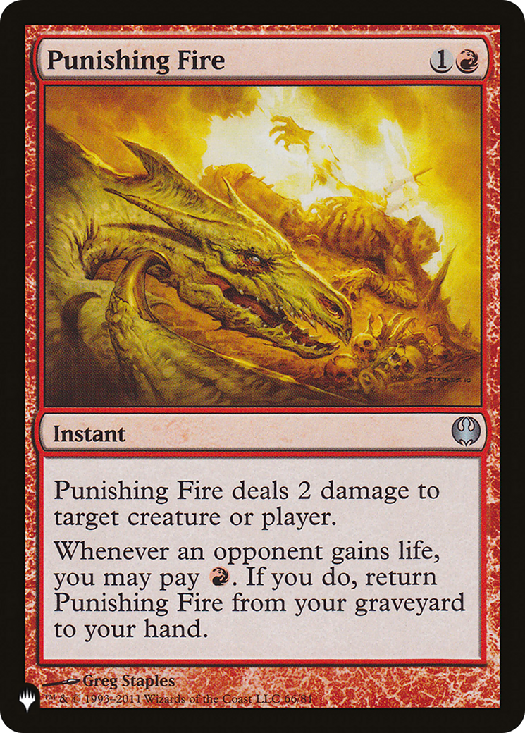 Punishing Fire [The List Reprints] | Devastation Store