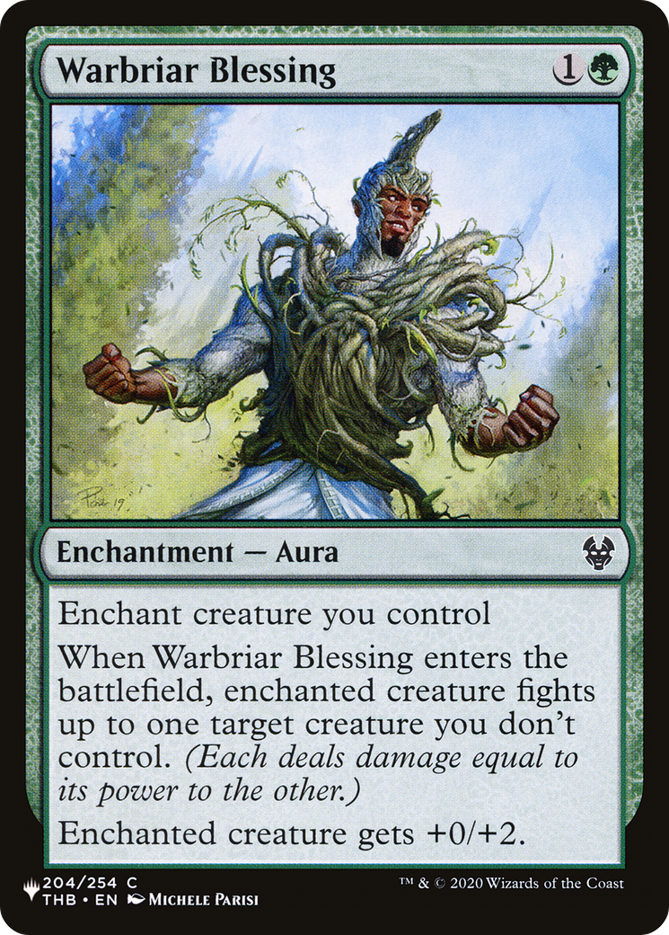 Warbriar Blessing [The List Reprints] | Devastation Store