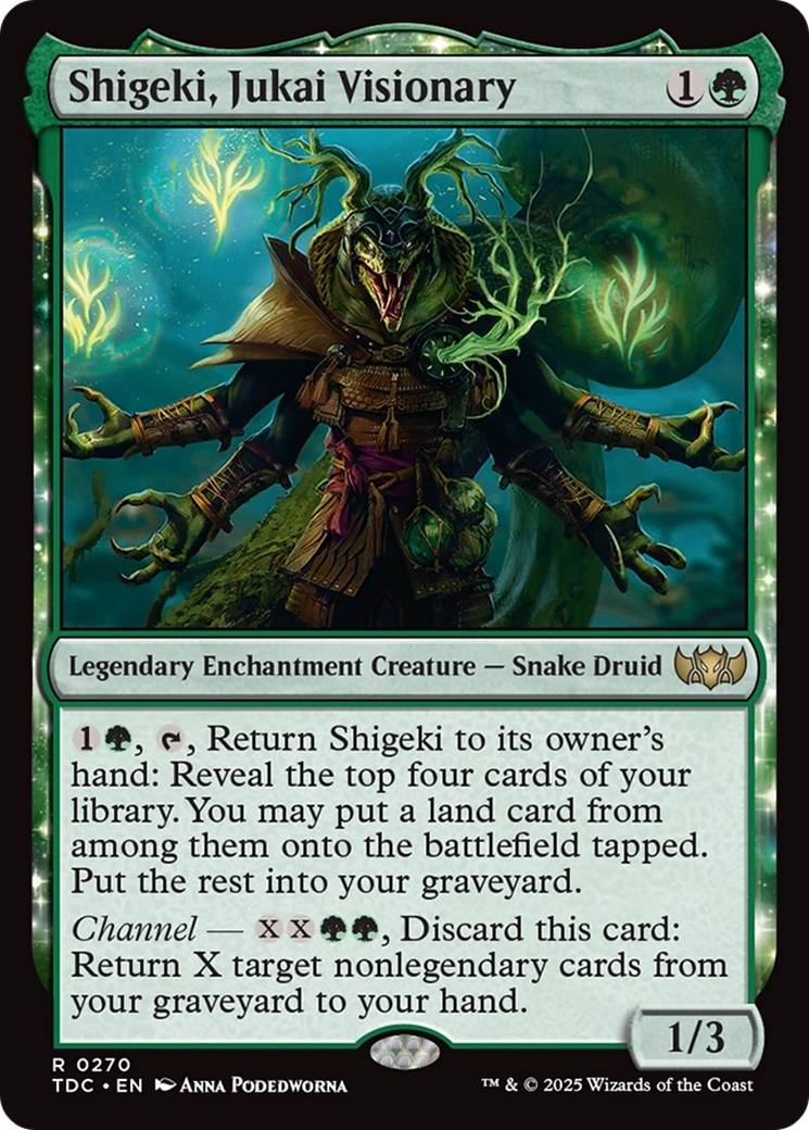 Shigeki, Jukai Visionary [Tarkir: Dragonstorm Commander] | Devastation Store
