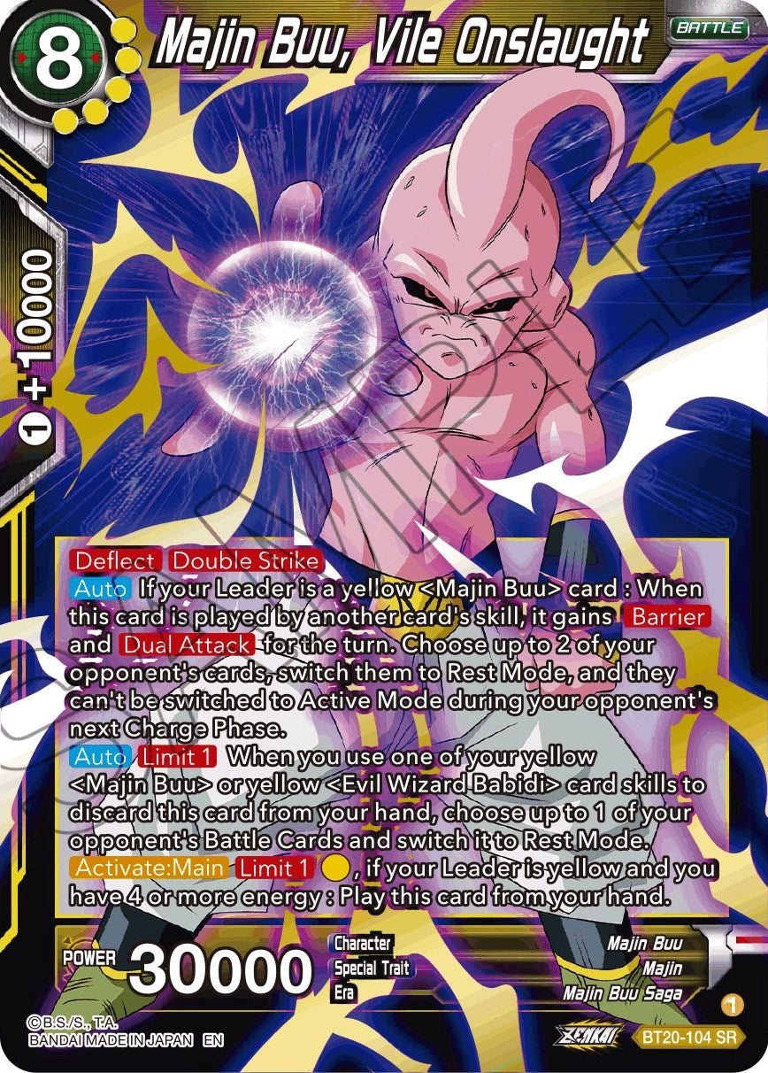 Majin Buu, Vile Onslaught (BT20-104) [Power Absorbed] | Devastation Store