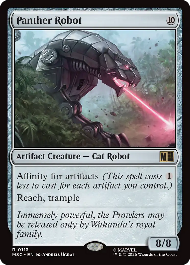 Panther Robot [Marvel Super Heroes Commander] | Devastation Store