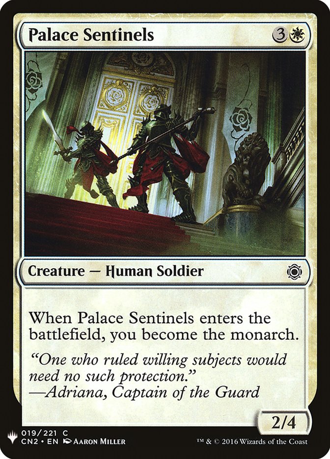 Palace Sentinels [Mystery Booster] | Devastation Store