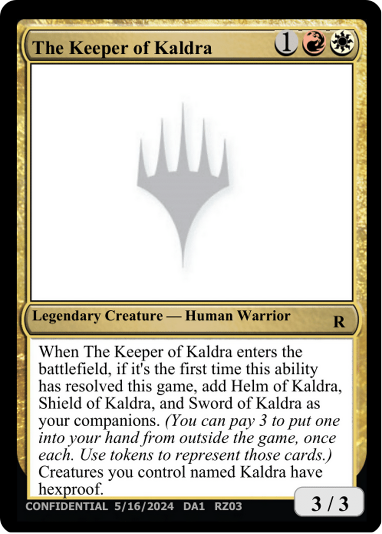 The Keeper of Kaldra [Unknown Event] | Devastation Store