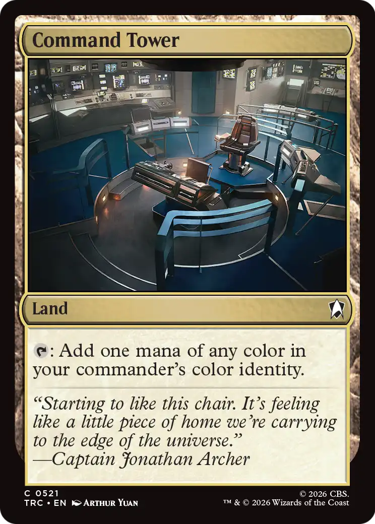 Command Tower (Surge Foil) [Star Trek Commander] | Devastation Store