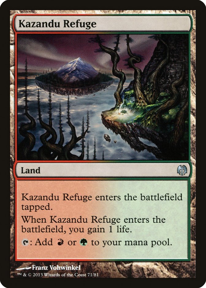 Kazandu Refuge [Duel Decks: Heroes vs. Monsters] | Devastation Store