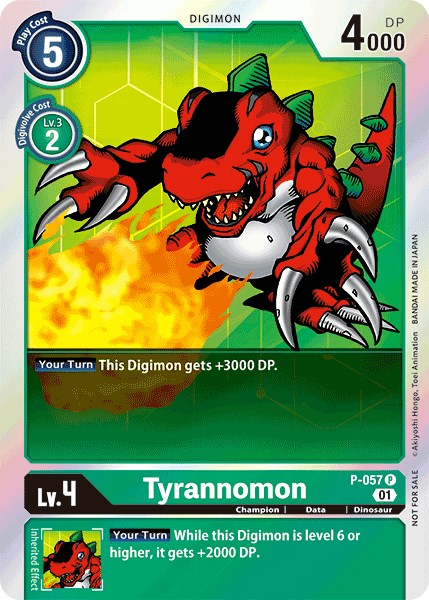 Tyrannomon [P-057] (Official Tournament Pack Vol.4) [Promotional Cards] | Devastation Store