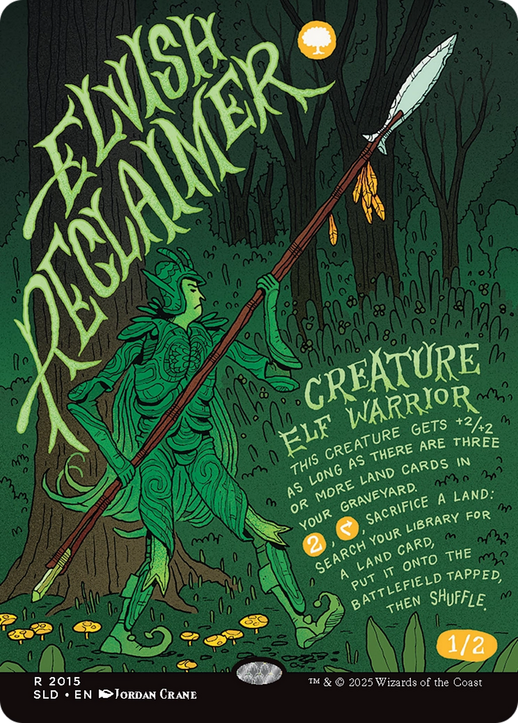 Elvish Reclaimer [Secret Lair Drop Series] | Devastation Store