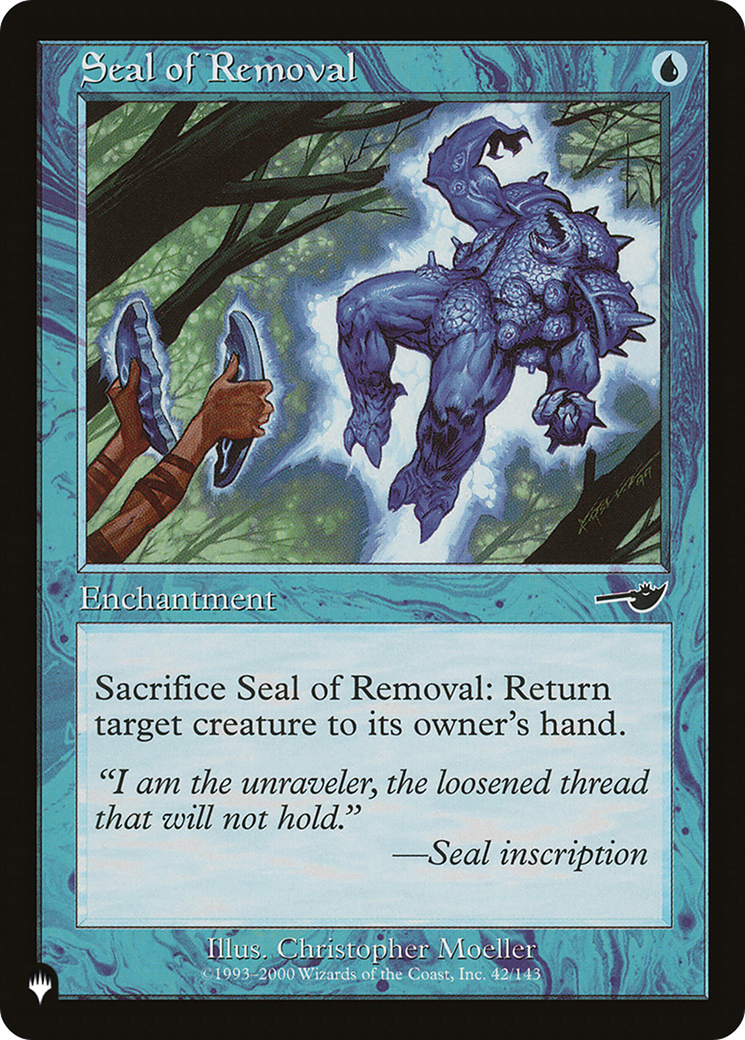 Seal of Removal [The List Reprints] | Devastation Store