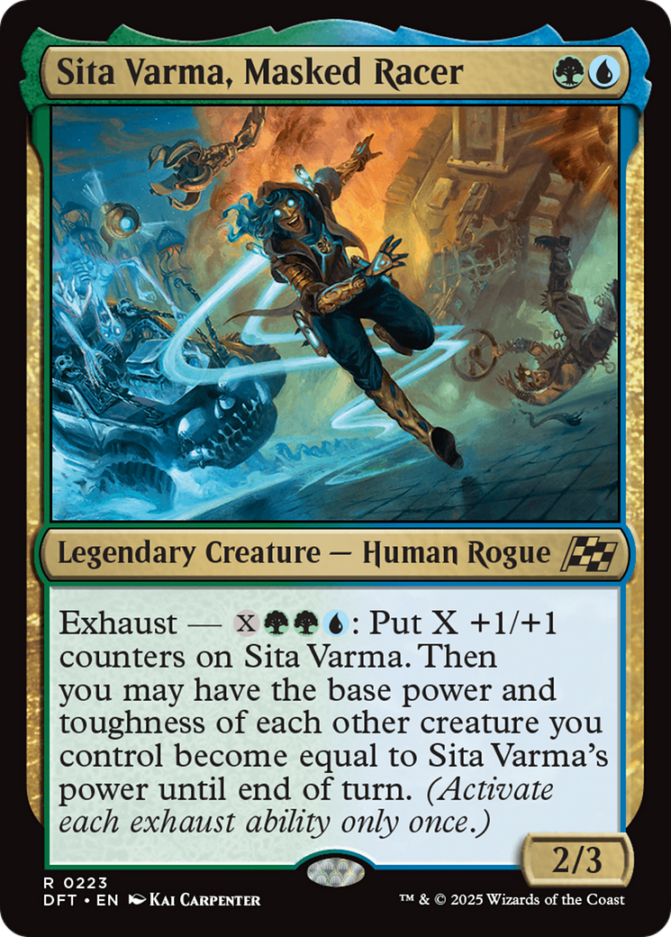 Sita Varma, Masked Racer [Aetherdrift] | Devastation Store