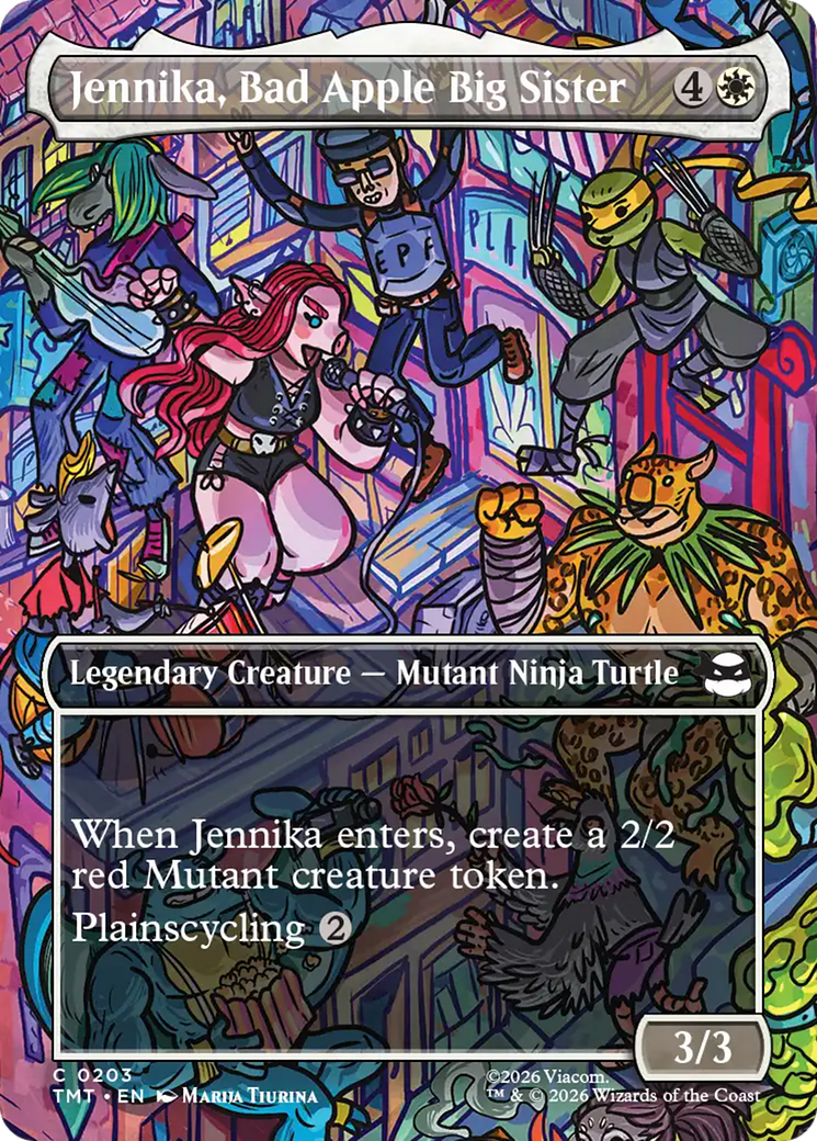 Jennika, Bad Apple Big Sister (Borderless) [Teenage Mutant Ninja Turtles] - Devastation Store | Devastation Store
