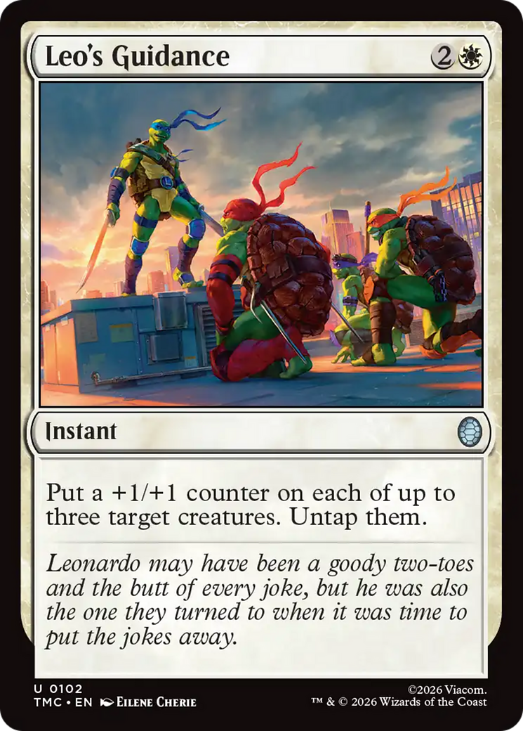 Leo's Guidance [Teenage Mutant Ninja Turtles Commander] | Devastation Store