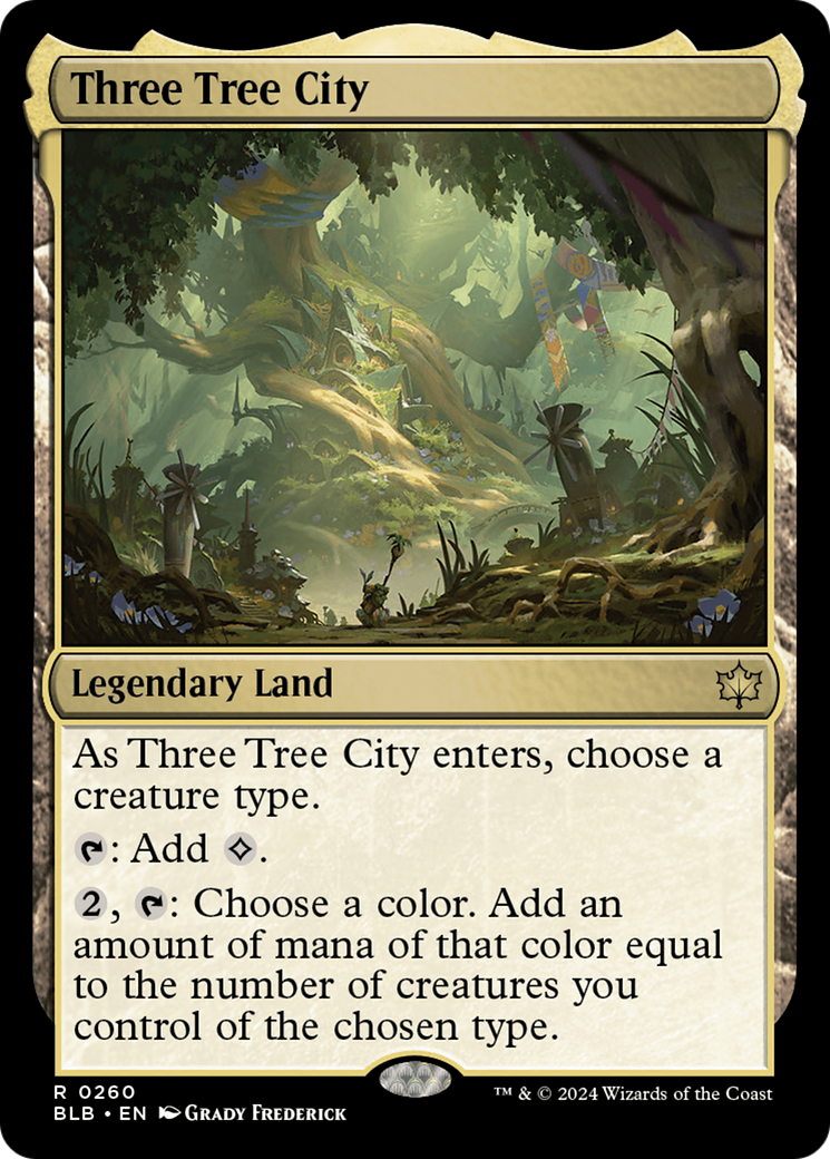 Three Tree City [Bloomburrow] | Devastation Store