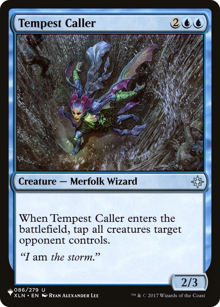 Tempest Caller [The List Reprints] | Devastation Store