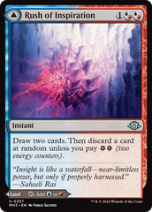 Rush of Inspiration // Crackling Falls [Modern Horizons 3] | Devastation Store