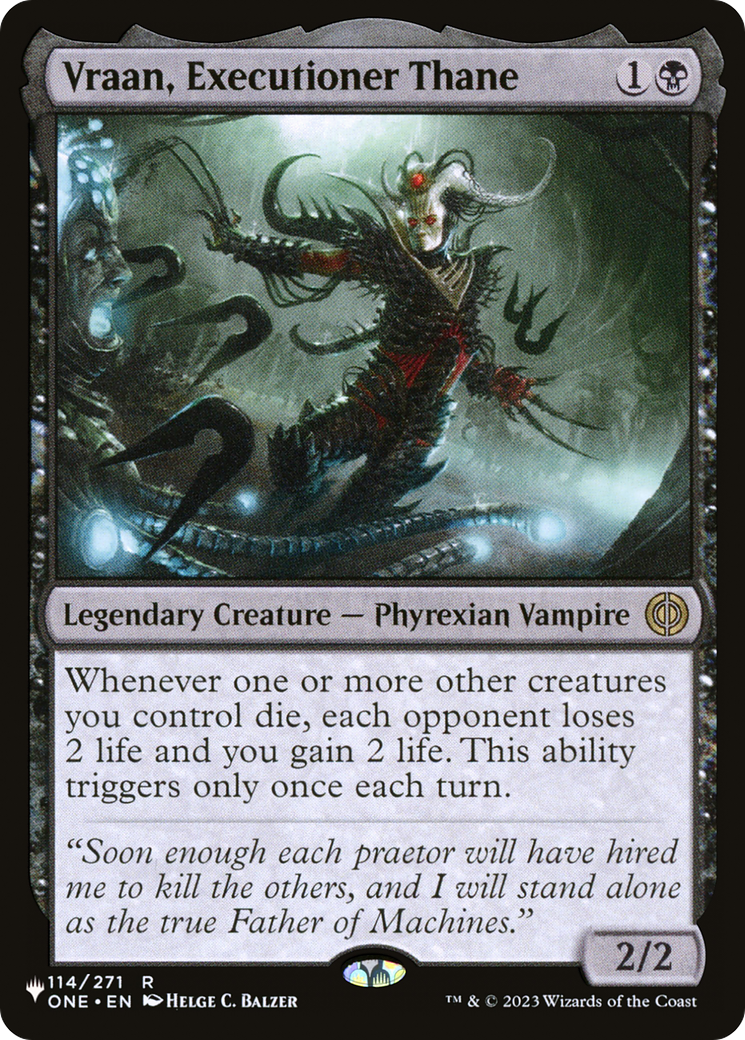 Vraan, Executioner Thane [The List] | Devastation Store