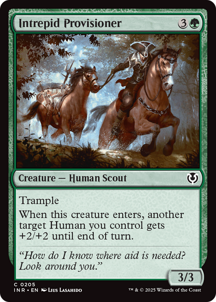 Intrepid Provisioner [Innistrad Remastered] | Devastation Store