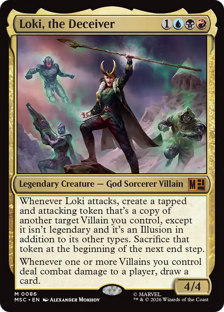 Loki, the Deceiver (Surge Foil) [Marvel Super Heroes Commander] | Devastation Store
