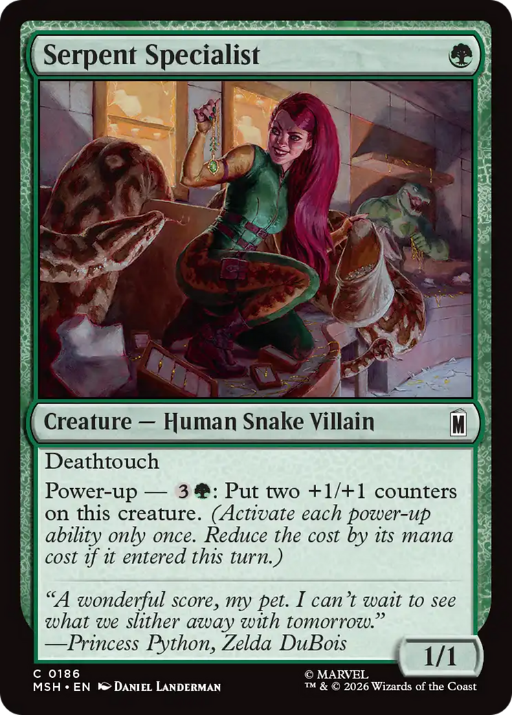 Serpent Specialist [Marvel Super Heroes] | Devastation Store
