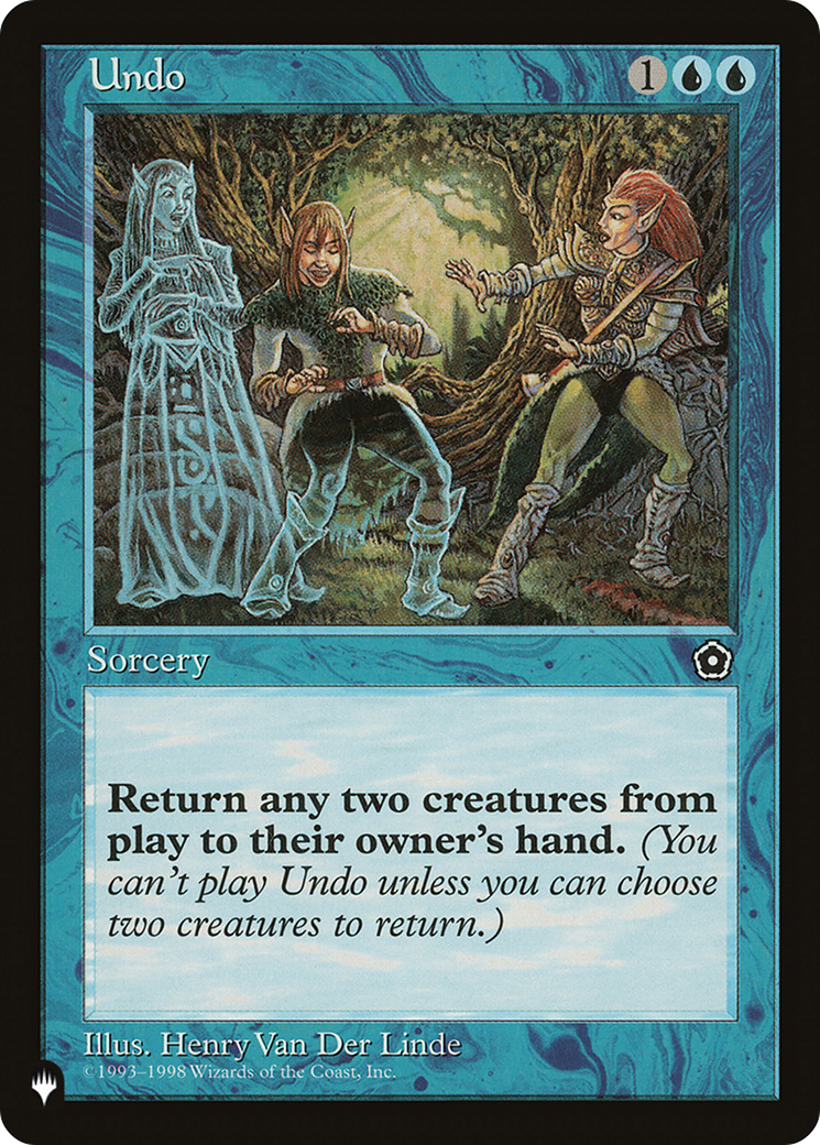 Undo [The List Reprints] | Devastation Store