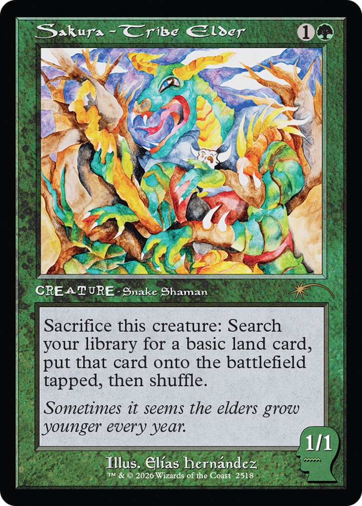 Sakura-Tribe Elder (2518) [Secret Lair Drop Series] | Devastation Store