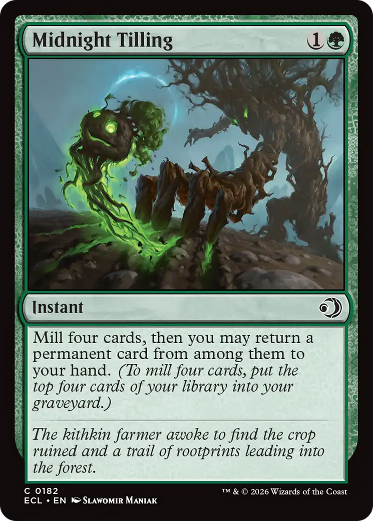 Midnight Tilling [Lorwyn Eclipsed] | Devastation Store