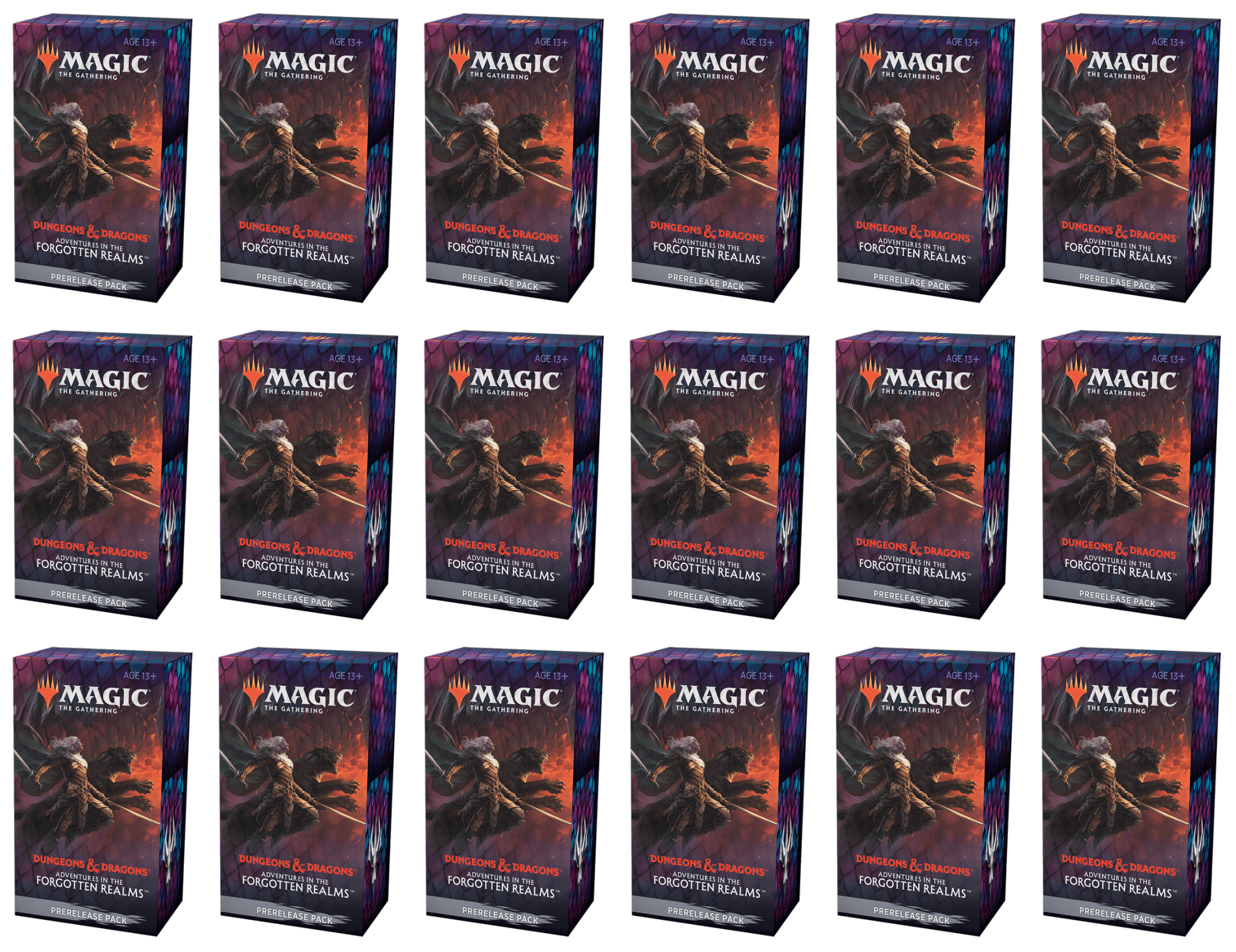 Dungeons & Dragons: Adventures in the Forgotten Realms - Prerelease Pack Case | Devastation Store