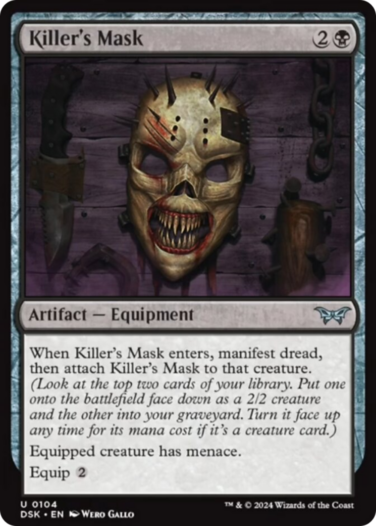 Killer's Mask [Duskmourn: House of Horror] | Devastation Store