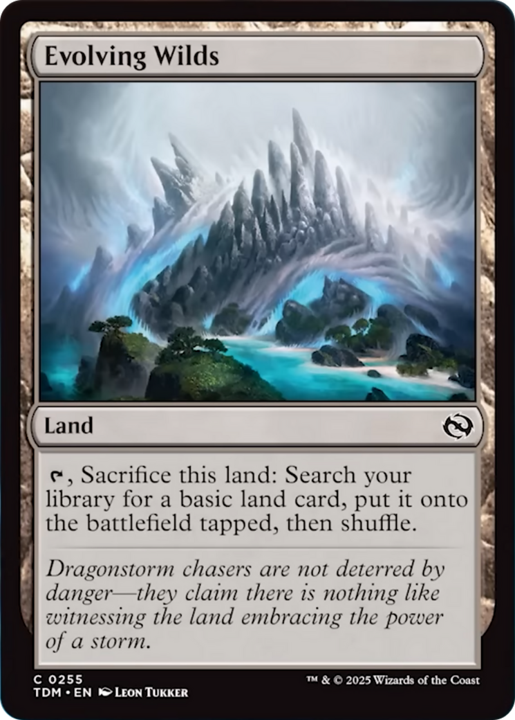 Evolving Wilds [Tarkir: Dragonstorm] | Devastation Store