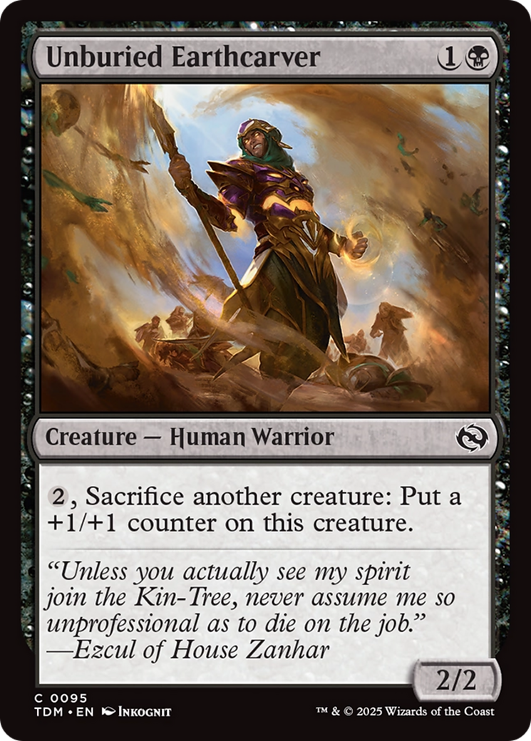 Unburied Earthcarver [Tarkir: Dragonstorm] | Devastation Store