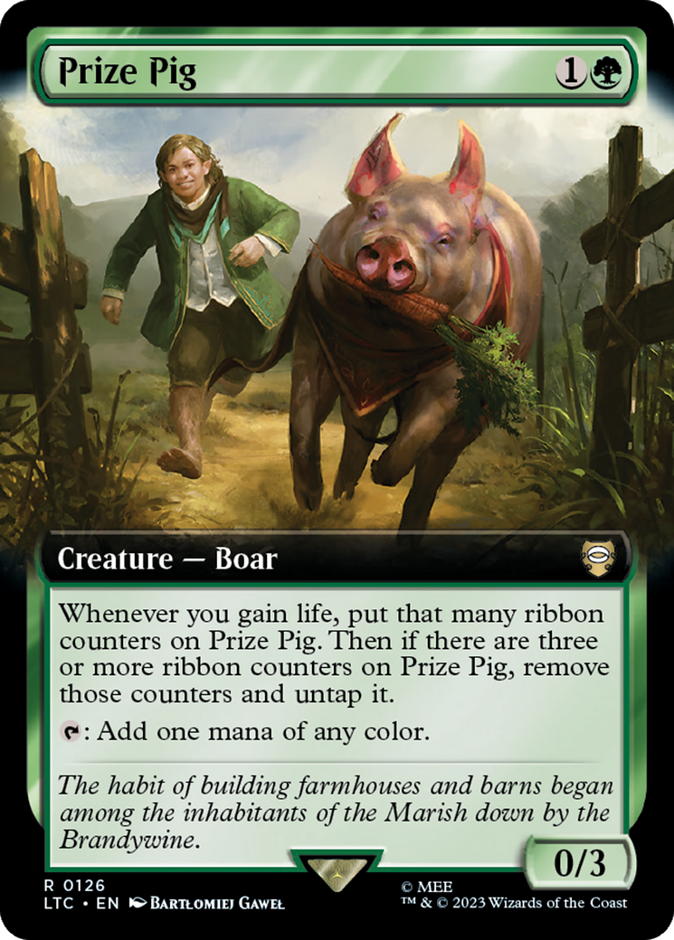 Prize Pig (Extended Art) [The Lord of the Rings: Tales of Middle-Earth Commander] | Devastation Store