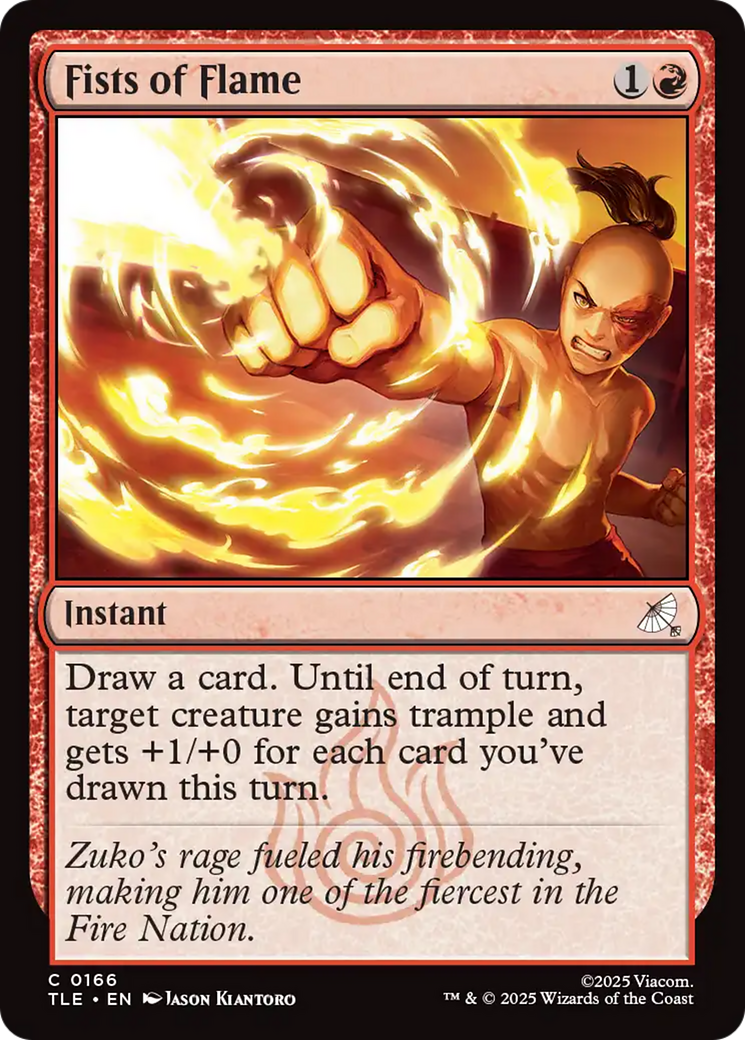 Fists of Flame [Avatar: The Last Airbender: Eternal-Legal] | Devastation Store