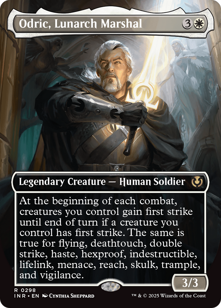 Odric, Lunarch Marshal (Borderless) [Innistrad Remastered] | Devastation Store