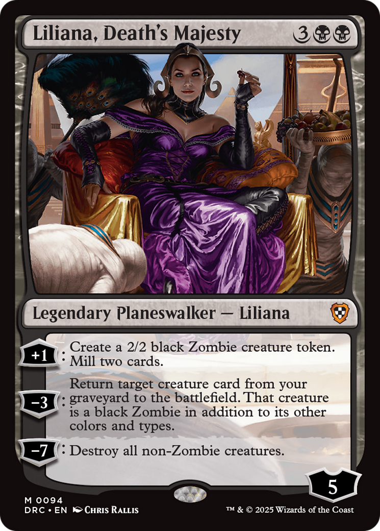Liliana, Death's Majesty [Aetherdrift Commander] | Devastation Store
