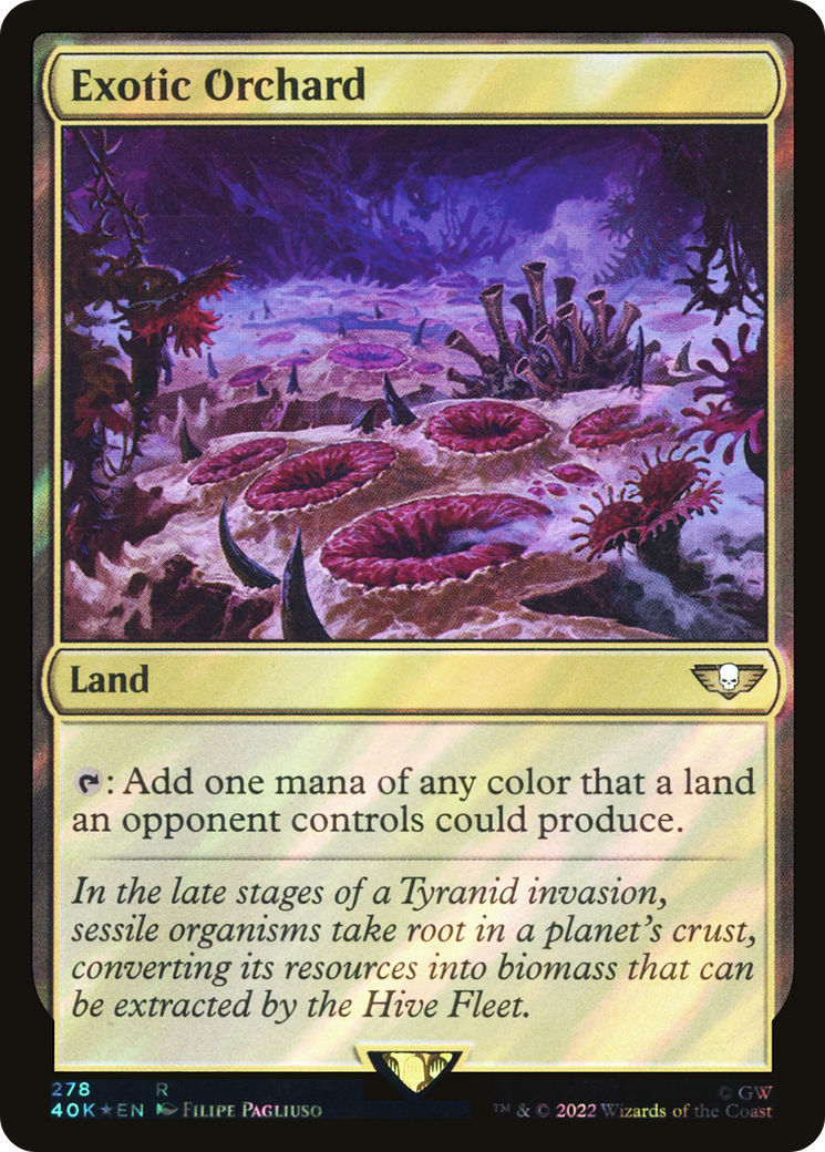 Exotic Orchard (Surge Foil) [Marvel Super Heroes Commander] | Devastation Store