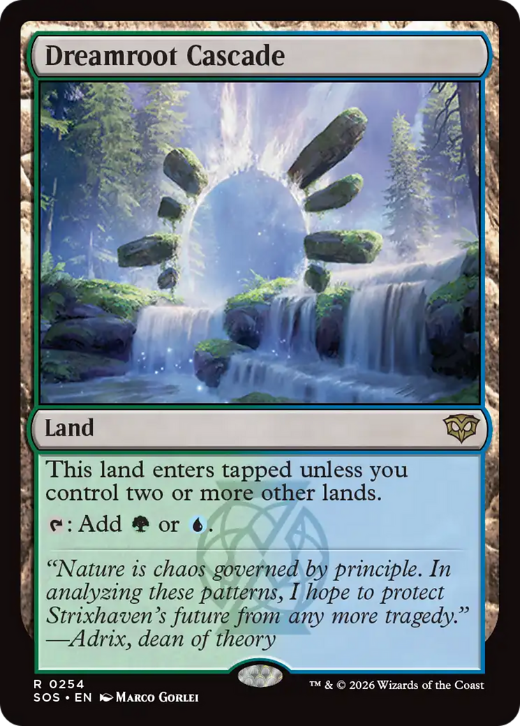 Dreamroot Cascade [Secrets of Strixhaven] | Devastation Store