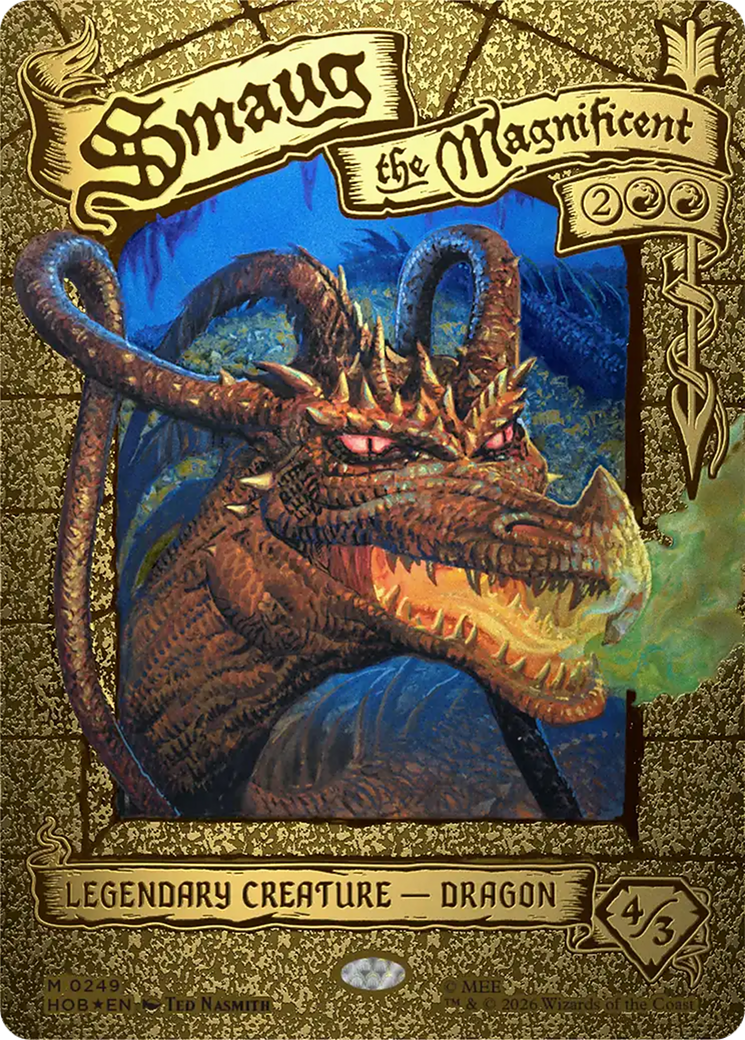 Smaug the Magnificent (Borderless) [The Hobbit] | Devastation Store
